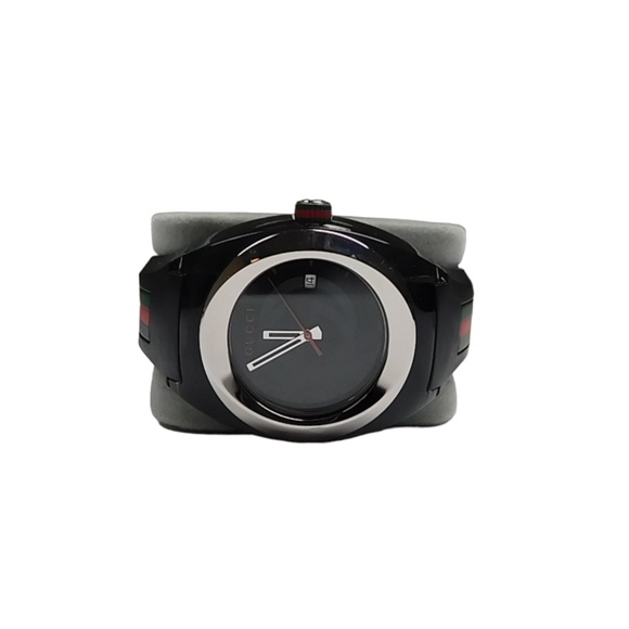 Gucci Other - Gucci Sync XXL Stainless Steel Watch with Black Rubber Band